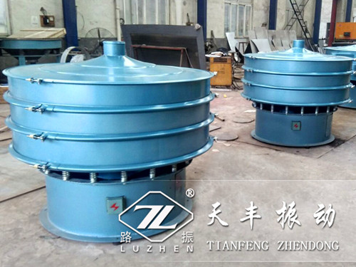 三次元旋(xuán)振(zhèn)篩車間實拍圖